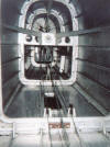 Bonanza interior showing aft fuselage